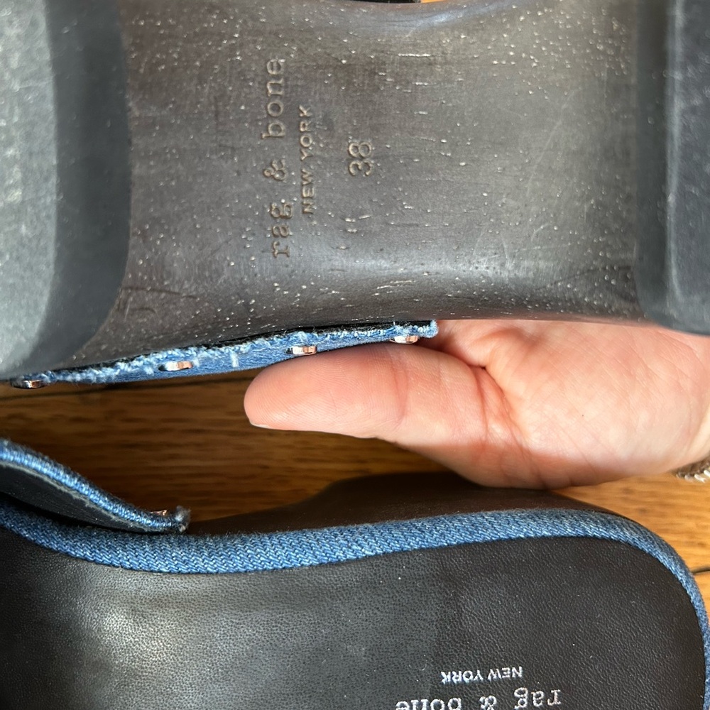 Rag & Bone Mara Denim Platform Clog - image 3